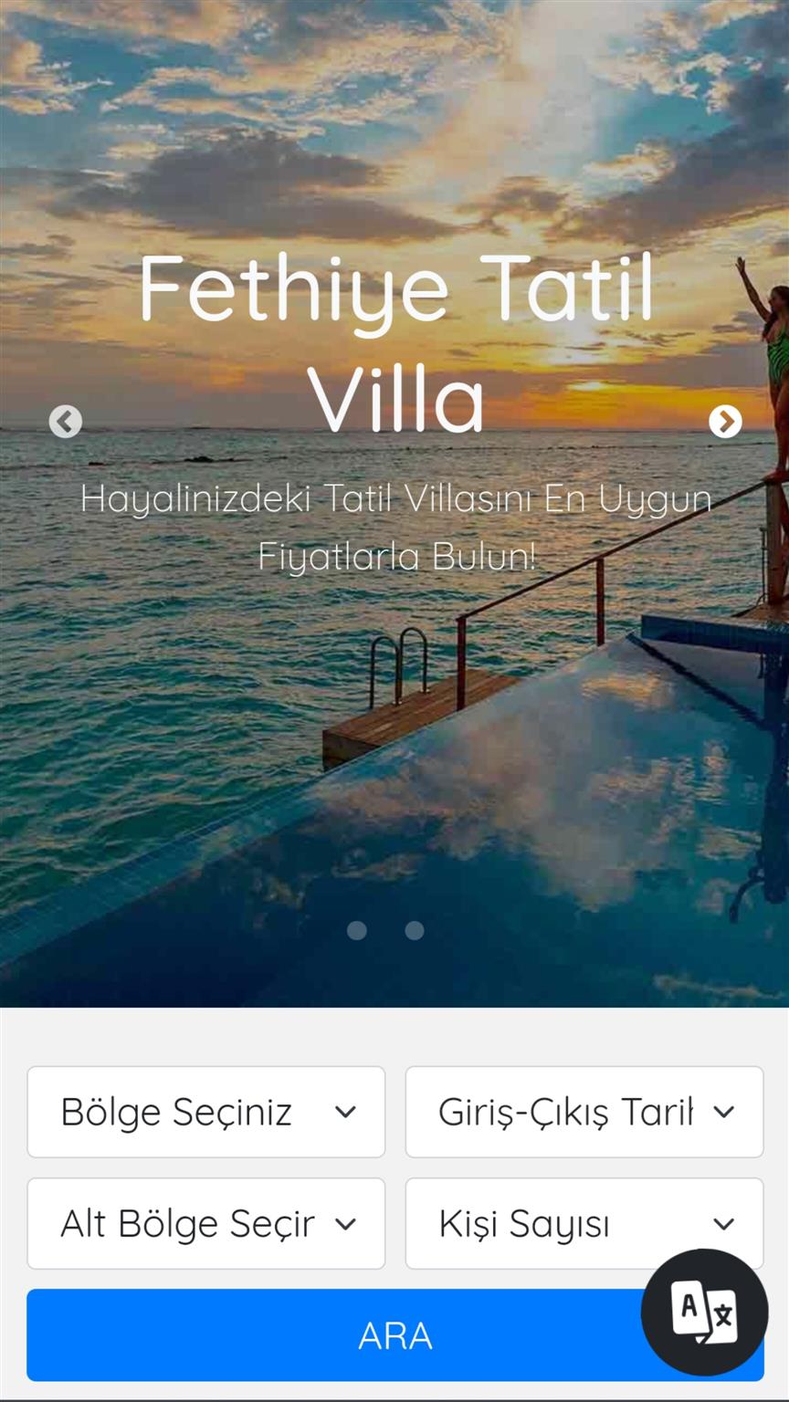 Fethiye Tatil Villa